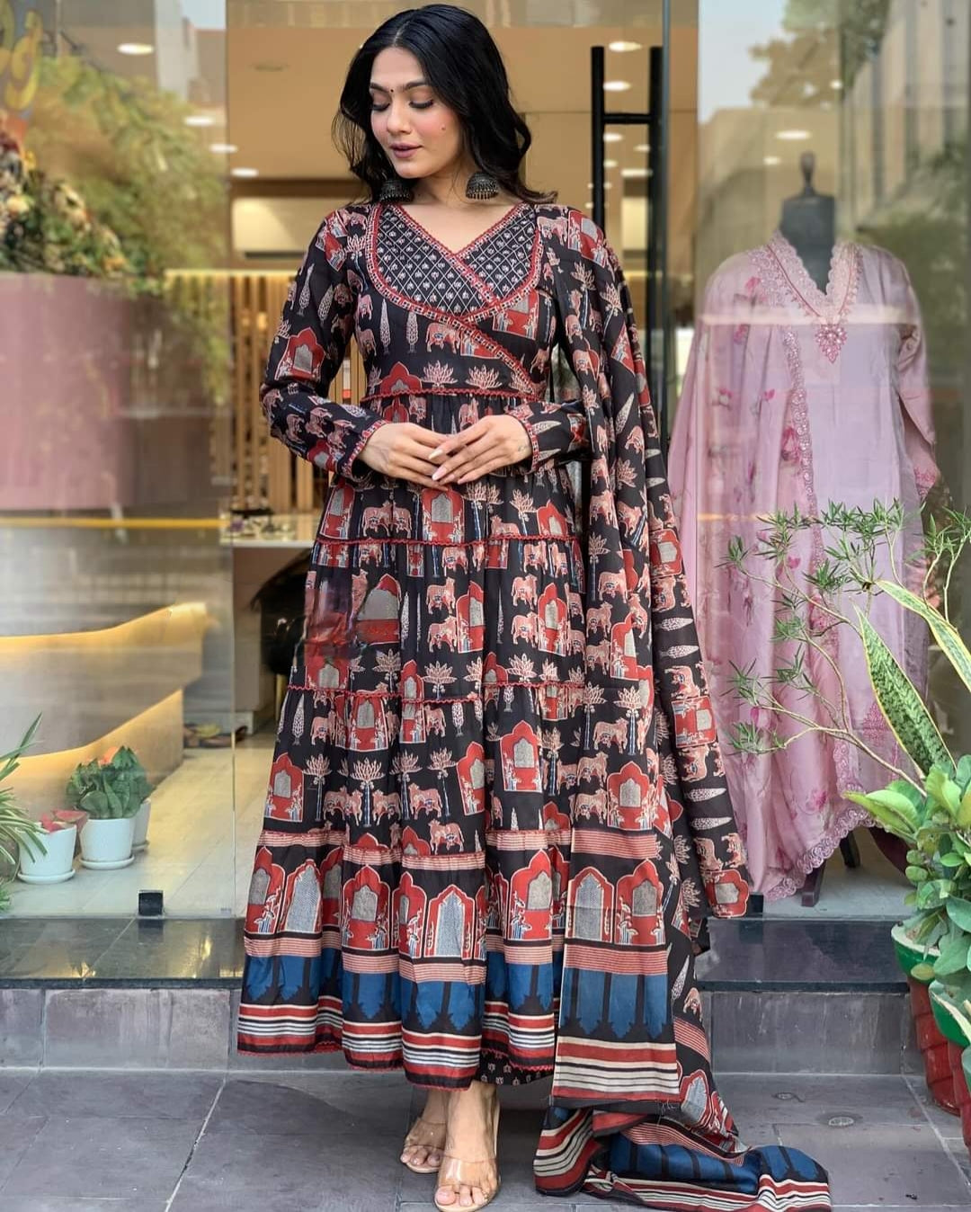 WOMEN BRIDAL ANARKALI KURTA SET