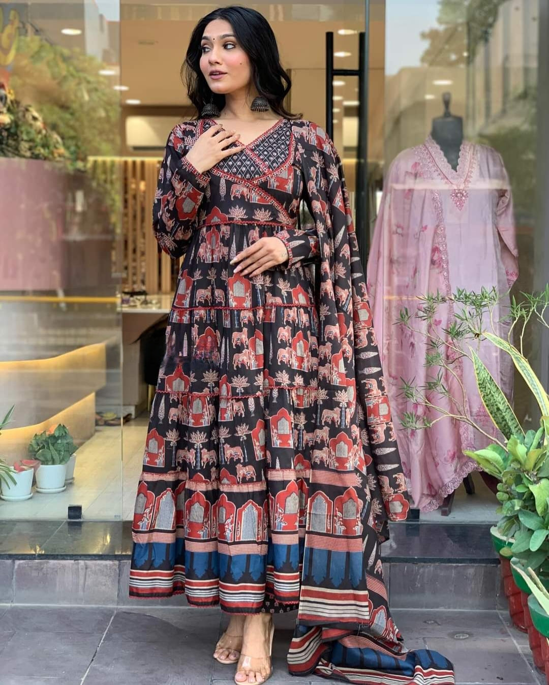 WOMEN BRIDAL ANARKALI KURTA SET