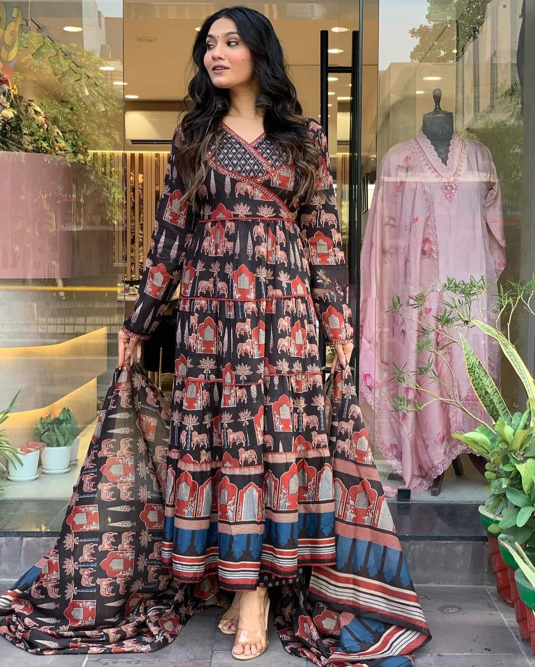 WOMEN BRIDAL ANARKALI KURTA SET