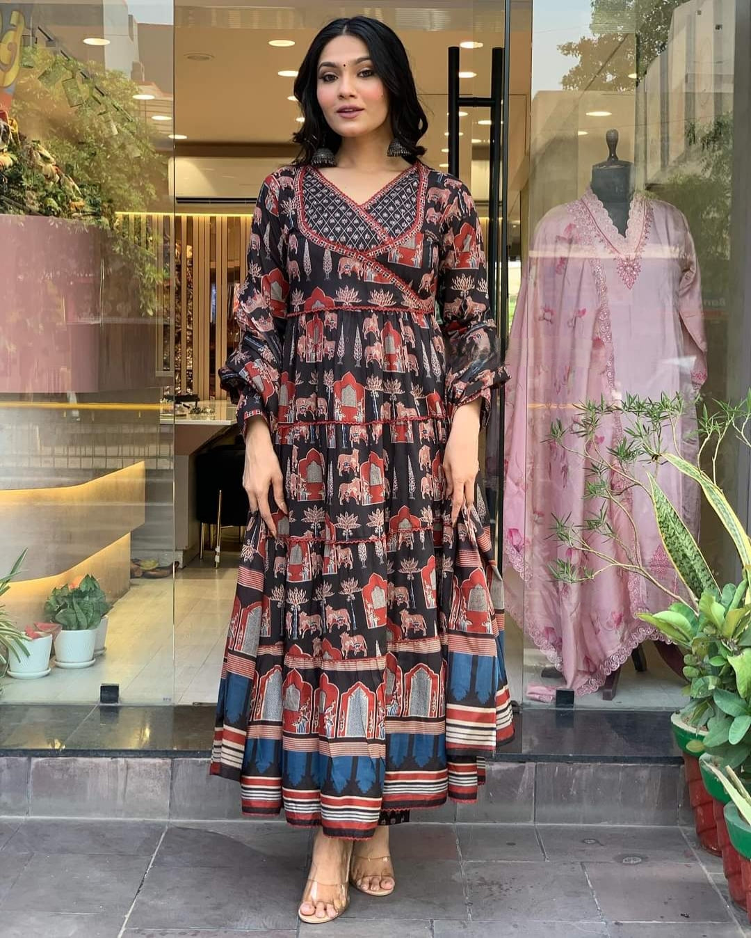 WOMEN BRIDAL ANARKALI KURTA SET