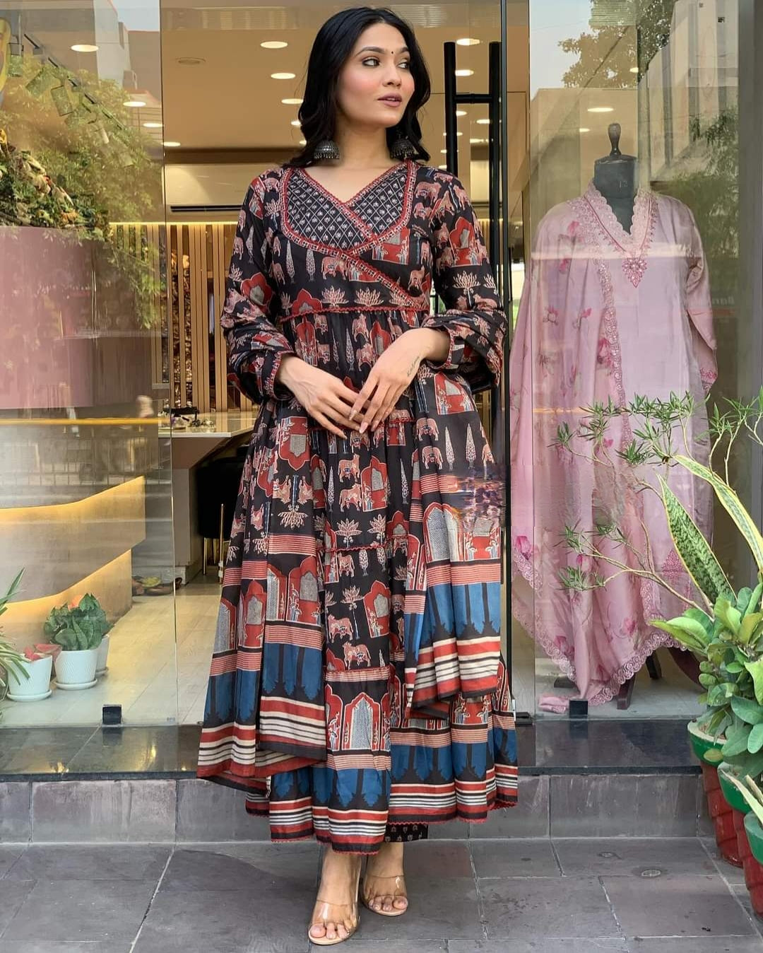 WOMEN BRIDAL ANARKALI KURTA SET