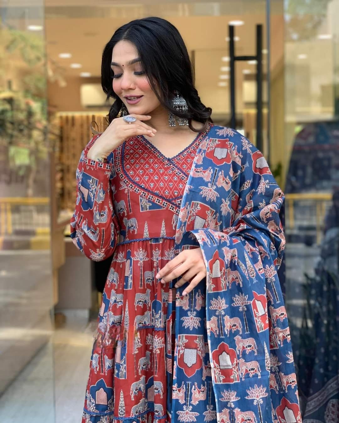 WOMEN ANARKALI KURTA SET