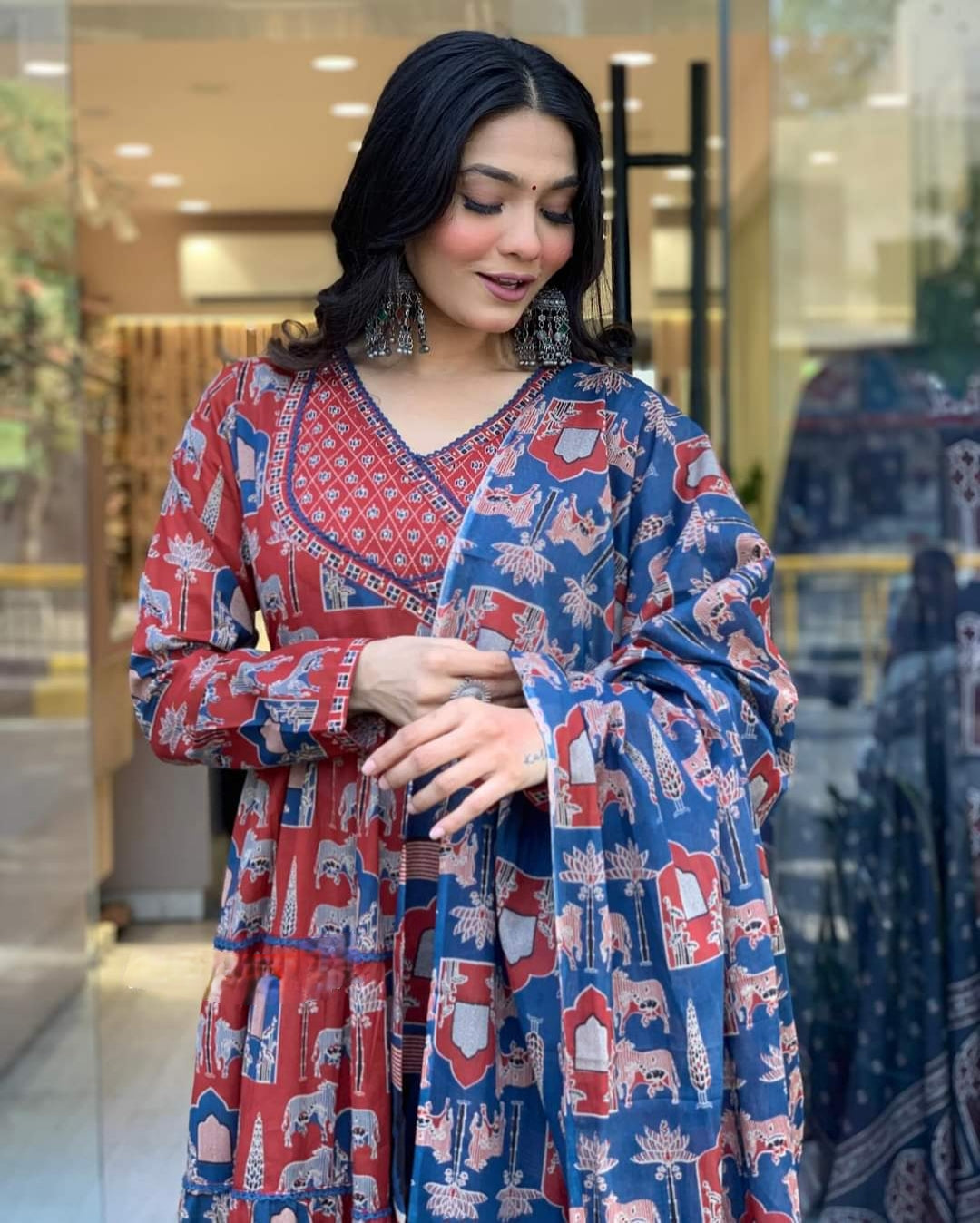 WOMEN ANARKALI KURTA SET