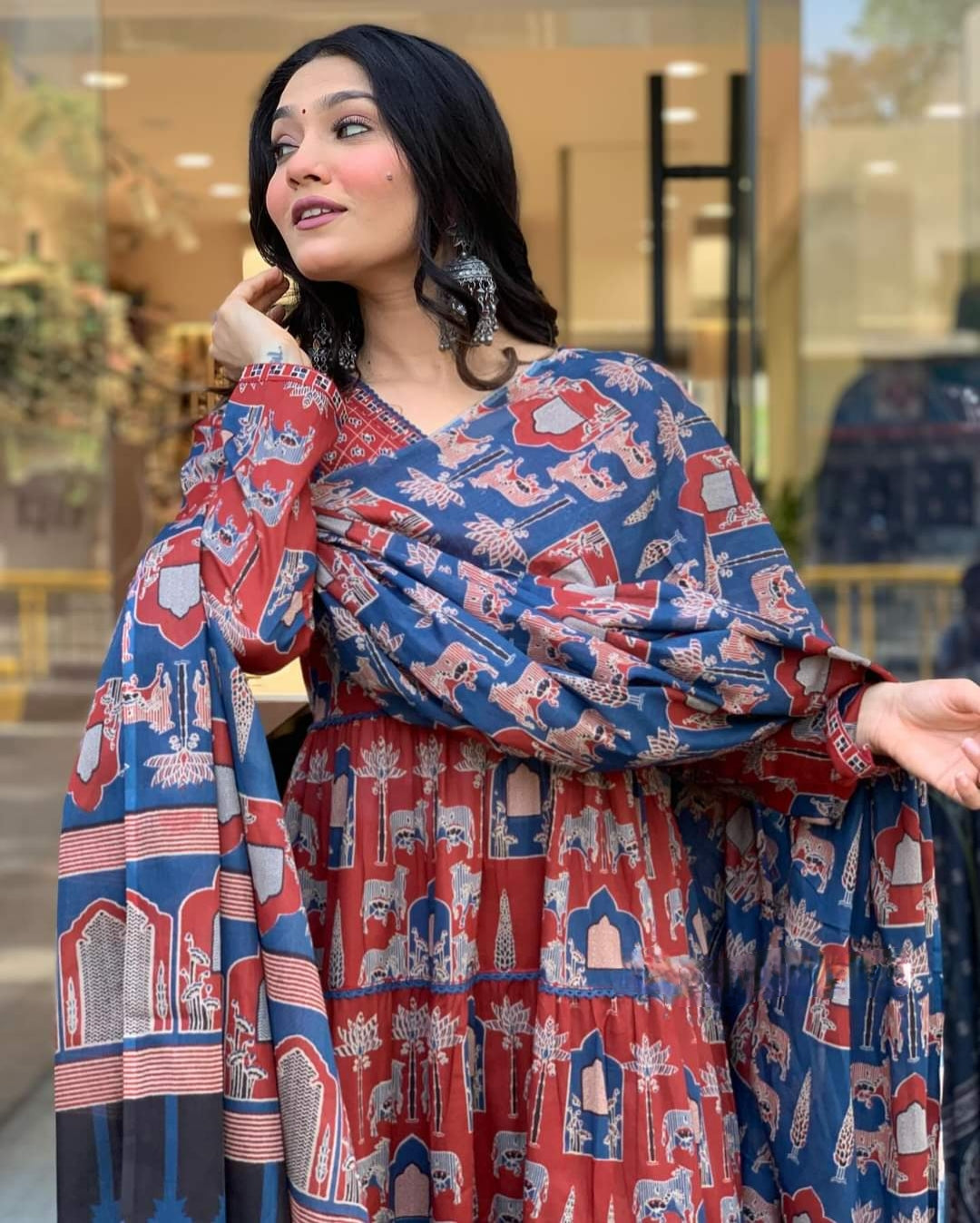 WOMEN ANARKALI KURTA SET