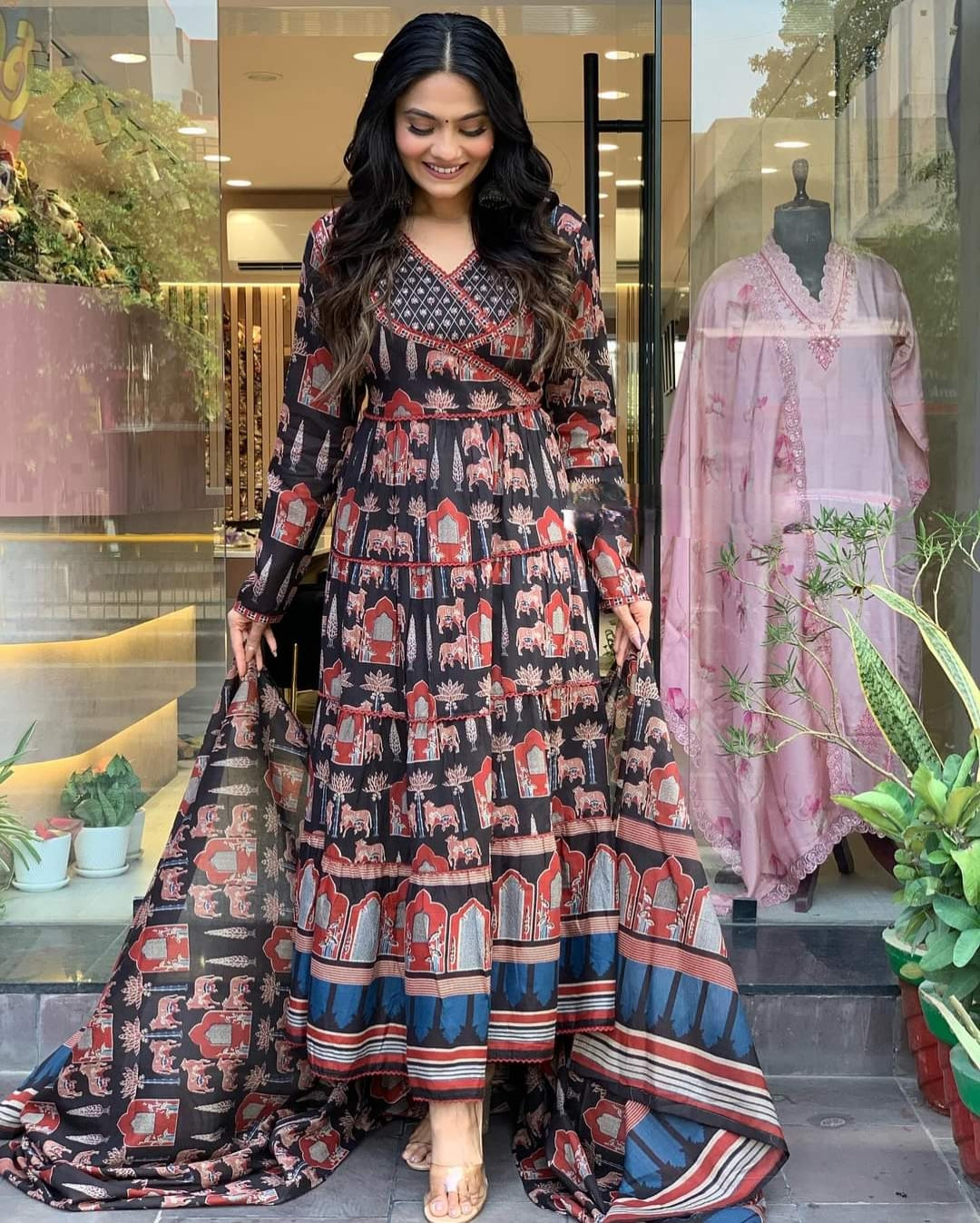 WOMEN BRIDAL ANARKALI KURTA SET
