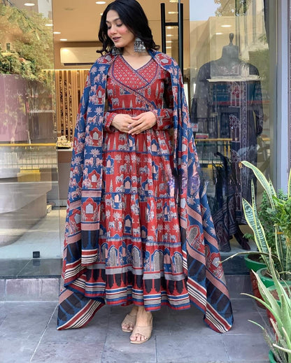 WOMEN ANARKALI KURTA SET