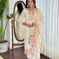 WOMEN ANARKALI MIRROR WORK KURTA SET