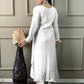 WOMEN CHANDERI KURTA SET