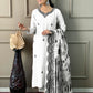 WOMEN CHANDERI KURTA SET