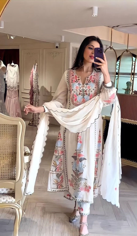 WOMEN WEDDING WEAR KURTA SET